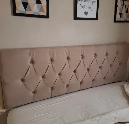 Cabeceira cama queem