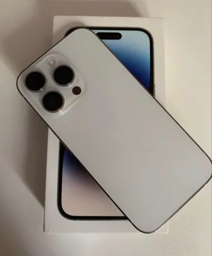 IPhone 14 Pro Max 256gb branco 06 meses de garantia 