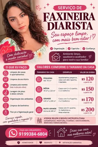 Faxina/diarista
