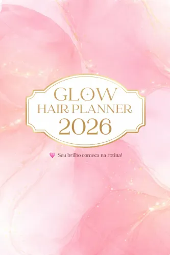 Planner capilar para cabelo com progressiva - organização de cuidados 