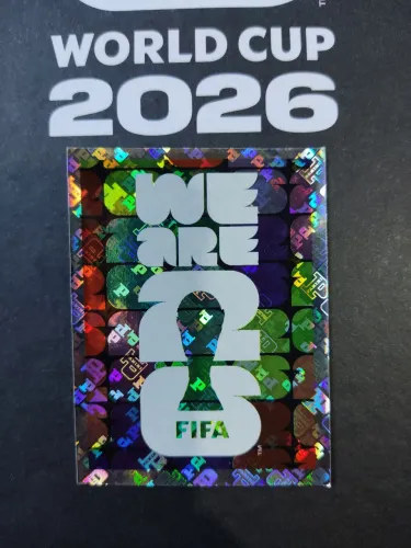 Figurinha FWC 4 - Slogan Oficial