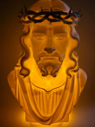 Busto 3D - Cristo Espinhos