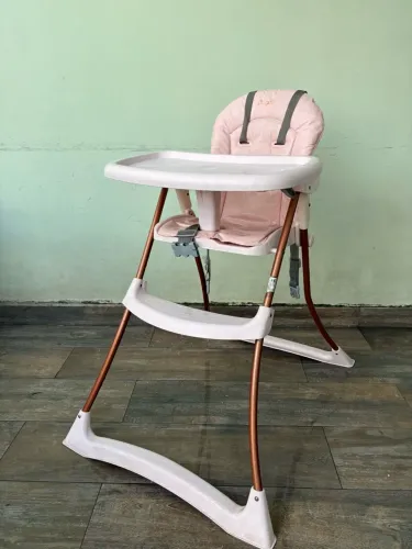 Cadeira de Alimentação Burigotto Rosa