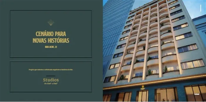 REPASSE de Studio no Centro do Rio Áureos Residencial