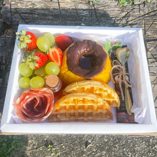 Cesta de café da manhã