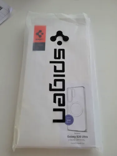 Capa s26 ultra transparente flexível magnética
