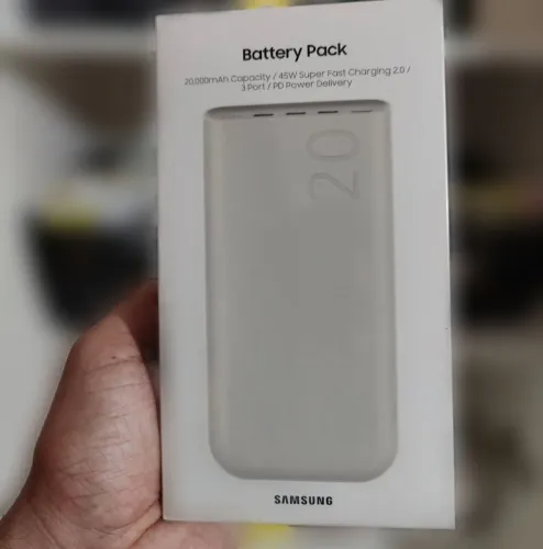 Carregador Portatil Samsung 3x USB-C 2000mAh 45w novo na caixa