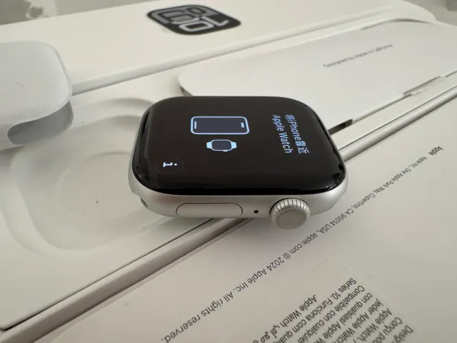 Apple Watch Series 10 de 46mm Silver. Completo na caixa .