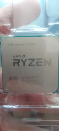 Processador com placa de vídeo integrada Ryzen 2200G + Cooler (Roda GTA5, Euro Truck, LoL)
