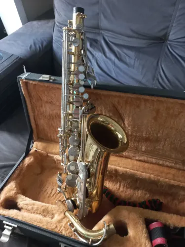 Sax Alto Yamaha 25 mais boquilha Barkley