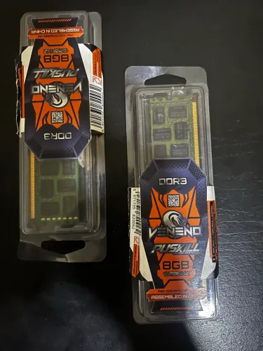 MEMÓRIA RAM 4x2 DDR3 EM EXCELENTE ESTADO