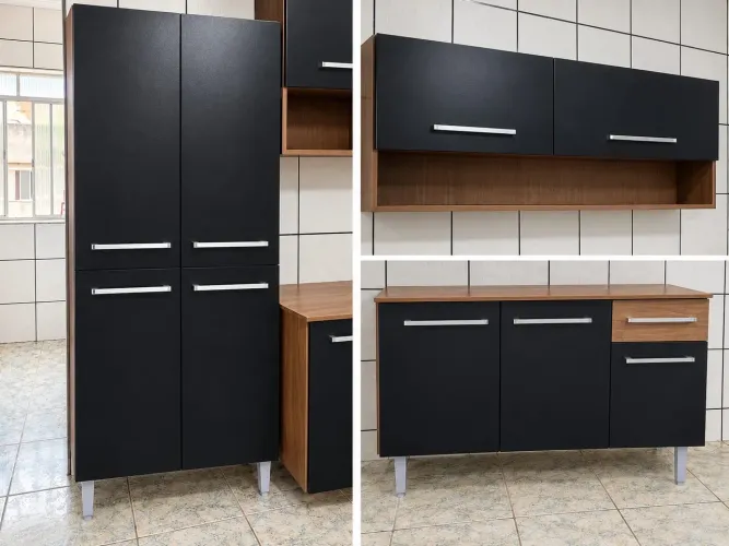 Jogo de armario de cozinha completo