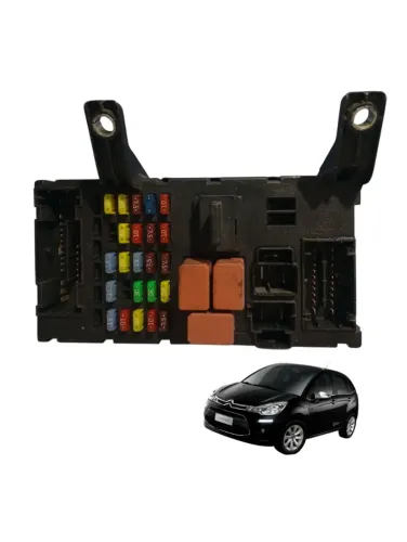 Caixa Fusivel Rele Citroen C3 1.5 Tendance 2013 2014
