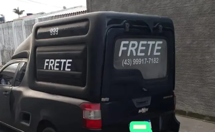 VENDO CAPOTA DE FIBRA P/ MONTANA - REFORÇADA*