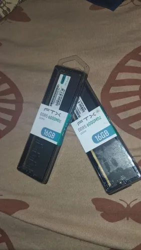 Kit 2 Memória RAM DDR5 16GB CL30-32 6000MHz FTX  - Nova lacrada