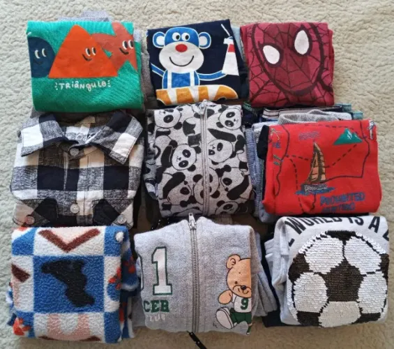 Lindo Lote de Roupas Para Meninos - Tam: 2/3 Anos
