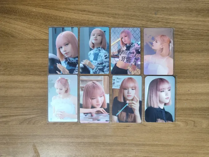 Conjunto de photocards Lisa The Game - Blackpink