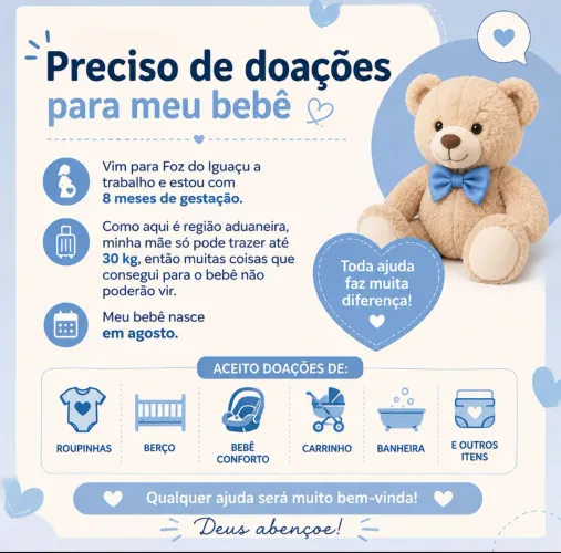 Solicito doação