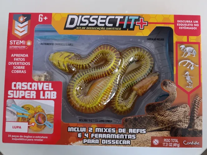 Brinquedo Dissect iT Cobra