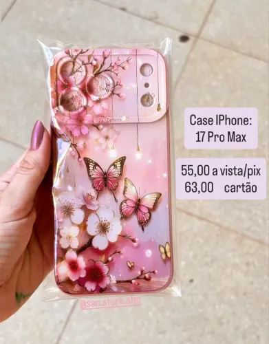 Capa para IPhone - Apenas esses Modelos