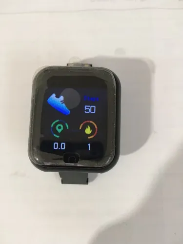 Relógio Smartwatch Smart Bracelet D20 Bluetooth Preto Pulseira Esportiva - NOVO