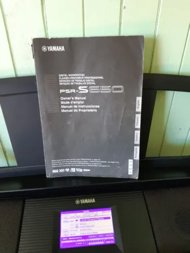 Teclado yamaha psr s 650