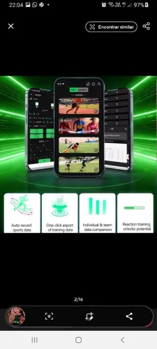 Cronometro digital Bluetooth sprint treino