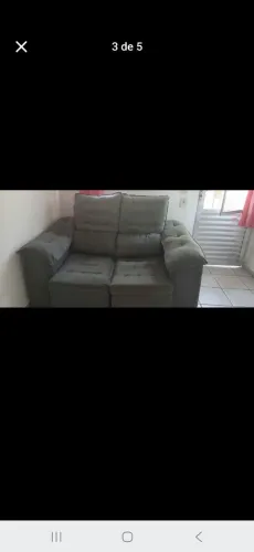 Sofa retrátil 2 lugares