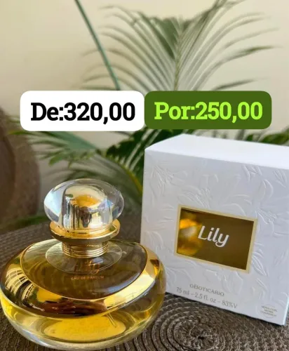 Colônia Lily O BOTICÁRIO (Lacrada)
