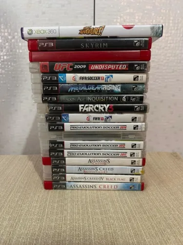 Lote de 17 jogos PS3!
