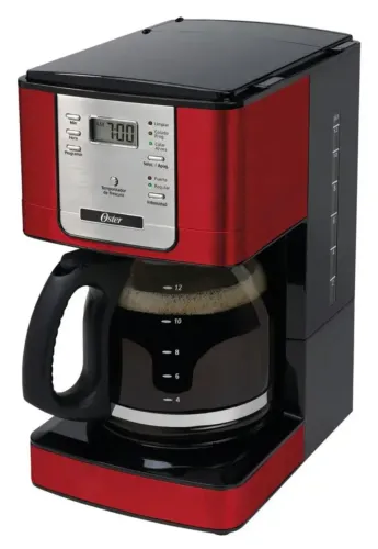 Cafeteira Elétrica Oster Programável - Vermelha