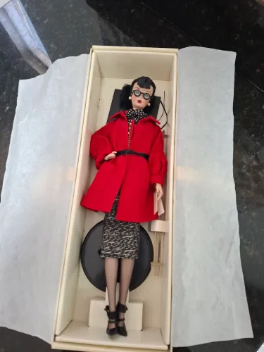 Boneca barbie collector silkstone fashion designer