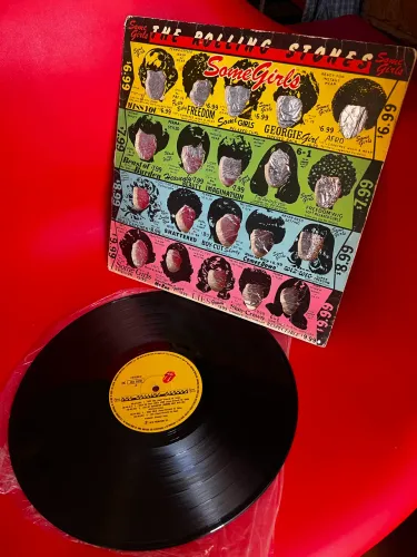 Vinil lp disco the rolling stones somegirls