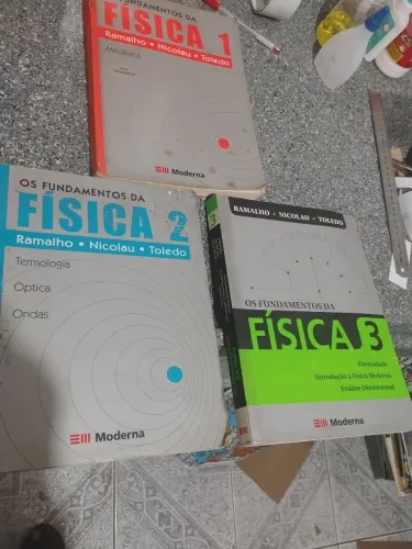Coleção Os Fundamentos da Física 1, 2 e 3