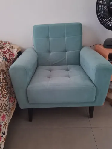 Poltrona verde água