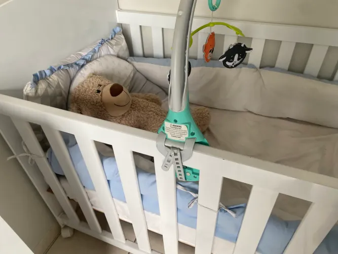 Berço + colchão novo
