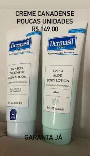 Creme hidratante Dermasil