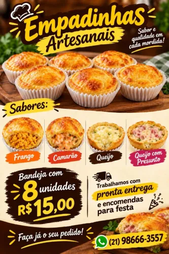 Empadinhas Artesanais