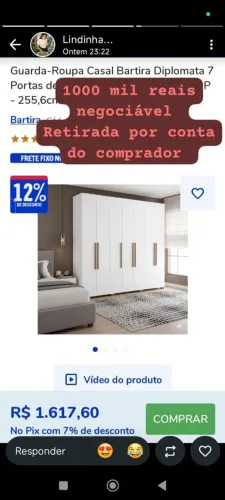 Guarda roupas novo