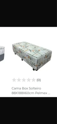 Cama box solteiro 