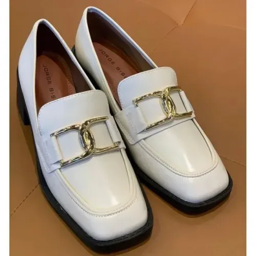 Sapato Loafer off white Jorge bischoff