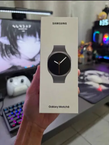 ( Lacrado )Samsung Galaxy Watch 8 40mm Bluetooth com Nota e Garantia de um ano!!