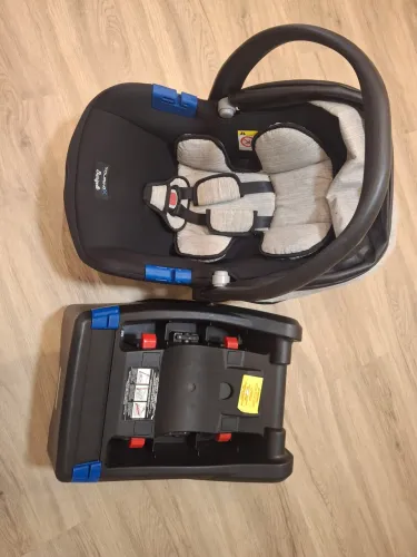 Kit Bebê Conforto Burigotto Touring X + Base para Carro