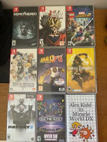 Jogos de nintendo Switch