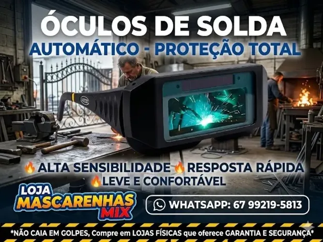 Óculos de Escurecimento Automático para Solda Cod:052