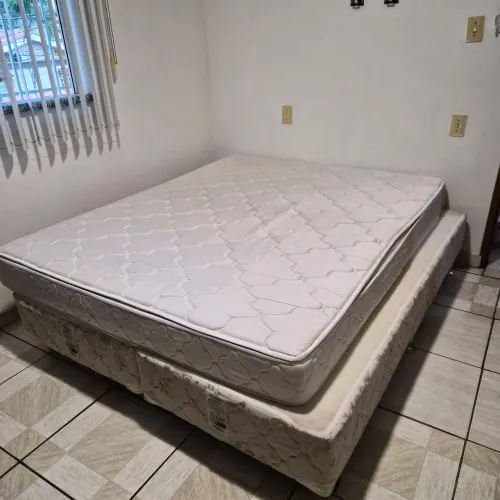 Cama box queen ortobom espuma