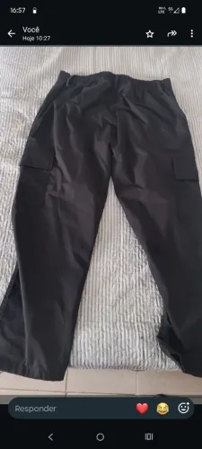 CALÇA TÁTICA PRETA 