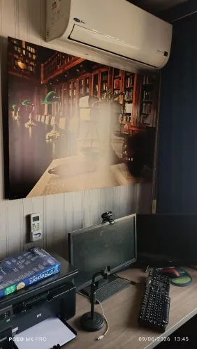 Quadro Decorativo grande com Símbolo da Balança da Advocacia