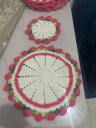 Tapetes de crochê