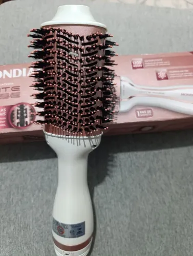 Escova Secadora White Rose mondial 1200W bivolt